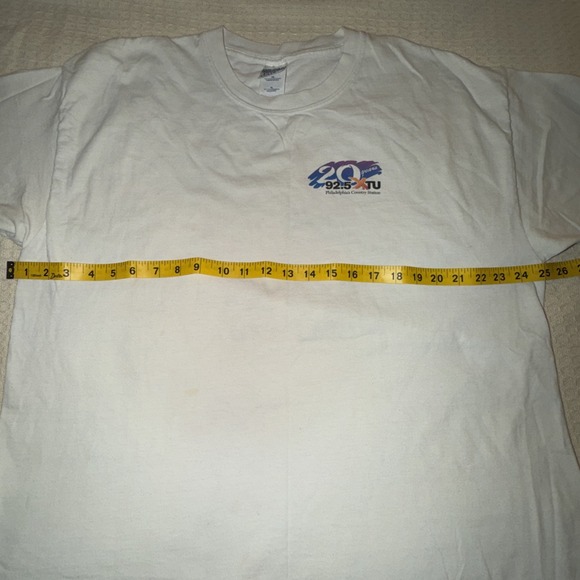 Vintage 2004 92.5 XTU Philadelphia Country Radio 20th Anniversary T-Shirt - Picture 6 of 7